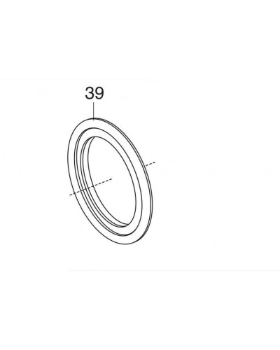 Уплотнительное кольцо насоса Gardena Comfort 4000/5, Comfort 5000/5 (01732-00.900.17)