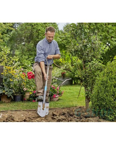 Лопата садова штикова загострена Gardena NatureLine D-подібна рукоятка 117 см (17001-20)
