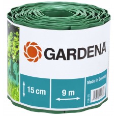Бордюр садовый зеленый Gardena 9х15 см (00538-20)