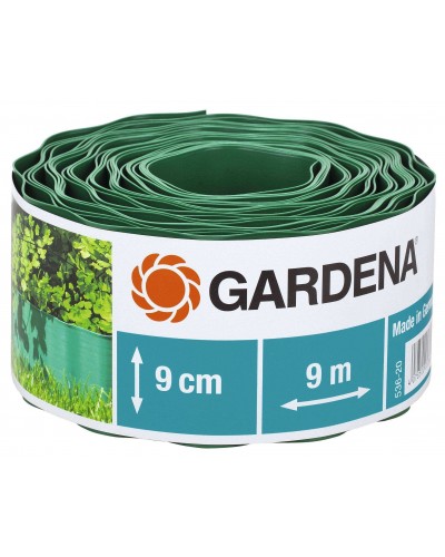 Бордюр садовий зелений Gardena 9х9 см (00536-20)