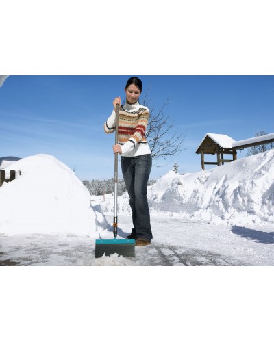 Скребок для льоду і снігу Gardena Combisystem 30 см і дерев'яна ручка 130 см (03251-30)